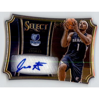 2014-15 Select Die Cut Autographs #88 Jarnell Stokes/99