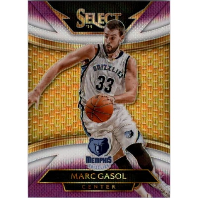 2014-15 Select Prizms Purple and White #264 Marc Gasol COU