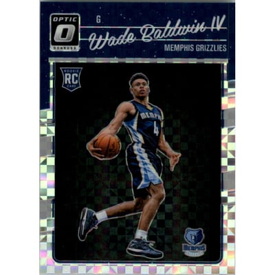 2016-17 Donruss Optic Checkerboard #164 Wade Baldwin IV