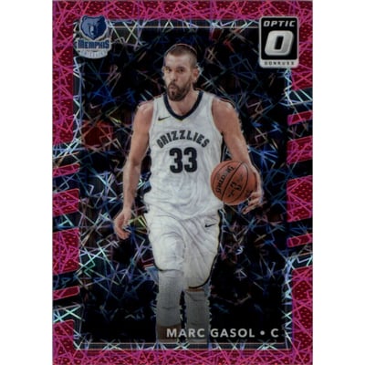 2017-18 Donruss Optic Pink Velocity #73 Marc Gasol