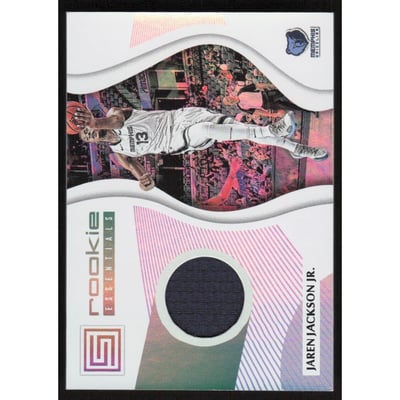 2018-19 Panini Status Rookie Essentials Relics #34 Jaren Jackson Jr.