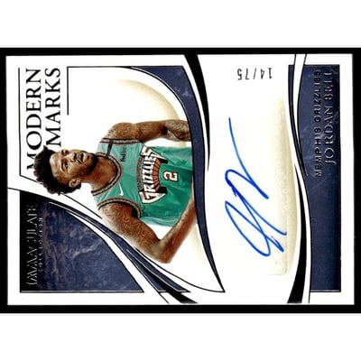 2019-20 Immaculate Collection Modern Marks Autographs #4 Jordan Bell