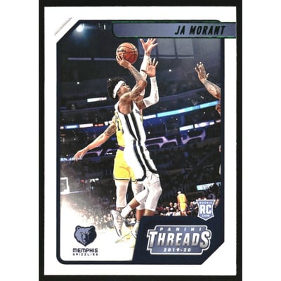 2019-20 Panini Chronicles Green #84 Ja Morant/Threads