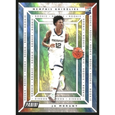 2019-20 Panini Player of the Day #52 Ja Morant