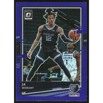 2020-21 Donruss Optic Purple #117 Ja Morant