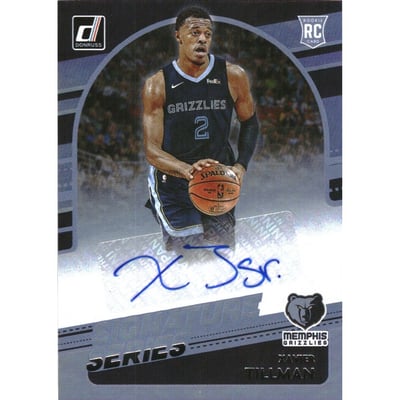 2020-21 Donruss Signature Series #76 Xavier Tillman