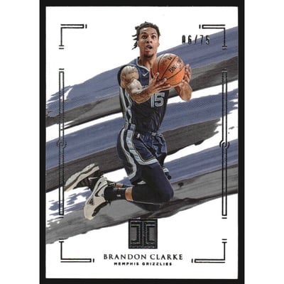 2020-21 Panini Impeccable Silver #37 Brandon Clarke