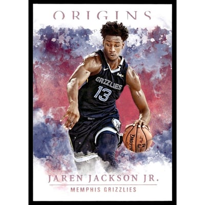 2020-21 Panini Origins Red #42 Jaren Jackson Jr.