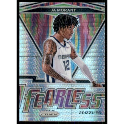 2020-21 Panini Prizm Fearless Prizms Hyper #13 Ja Morant