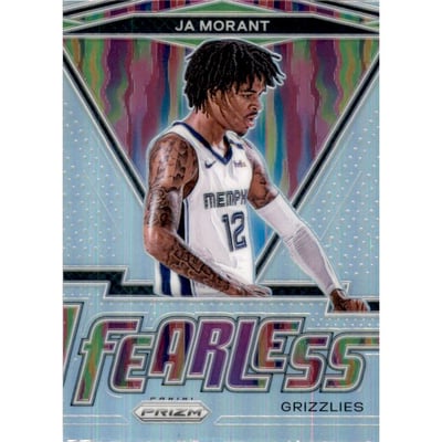 2020-21 Panini Prizm Fearless Prizms Silver #13 Ja Morant