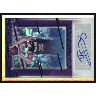2020-21 Panini Recon Rookie Recon Signatures #27 Killian Tillie