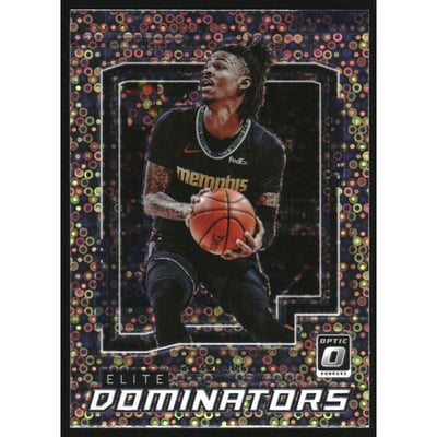2021-22 Donruss Optic Elite Dominators Holo Fast Break #16 Ja Morant