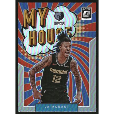 2021-22 Donruss Optic My House Holo #12 Ja Morant