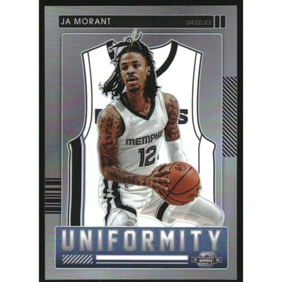 2021-22 Panini Contenders Optic Uniformity #6 Ja Morant