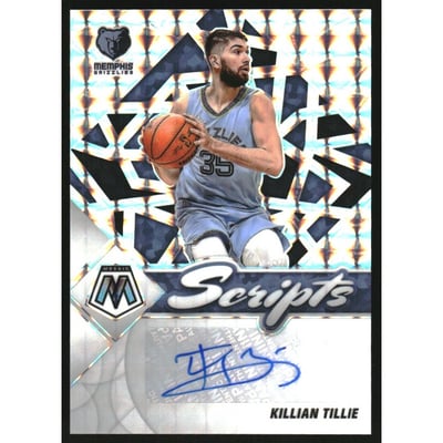 2021-22 Panini Mosaic Scripts #52 Killian Tillie