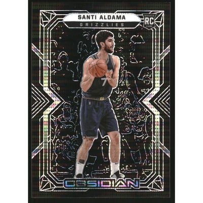 2021-22 Panini Obsidian Electric Etch Asia #193 Santi Aldama