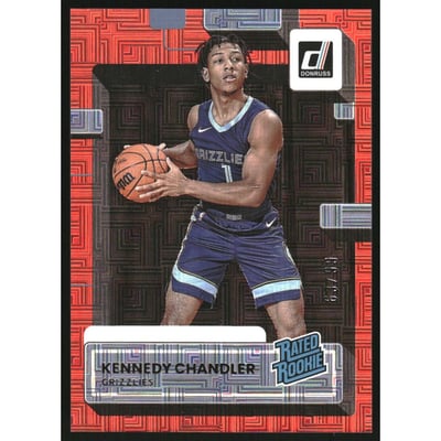 2022-23 Donruss Choice Red #236 Kennedy Chandler RR