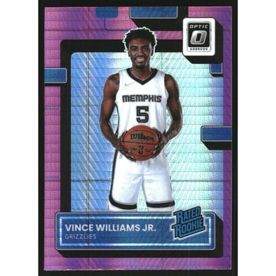 2022-23 Donruss Optic Hyper Pink #226 Vince Williams Jr. RR