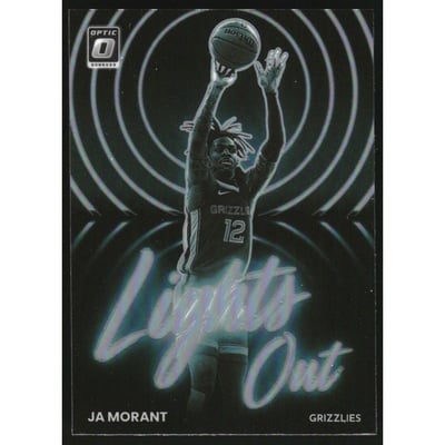2022-23 Donruss Optic Lights Out Holo #2 Ja Morant