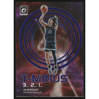 2022-23 Donruss Optic T-Minus 3...2...1... Purple #9 Ja Morant