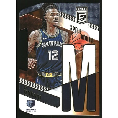 2022-23 Elite Spellbound Orange Die Cut #7 Ja Morant