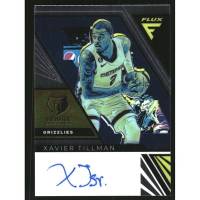 2022-23 Panini Flux Flux Signatures #8 Xavier Tillman