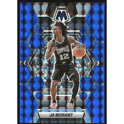 2022-23 Panini Mosaic Mosaic Blue #82 Ja Morant