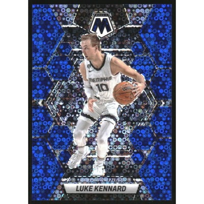 2022-23 Panini Mosaic Mosaic Fast Break Blue #73 Luke Kennard