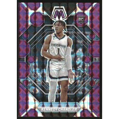 2022-23 Panini Mosaic Mosaic Purple #211 Kennedy Chandler