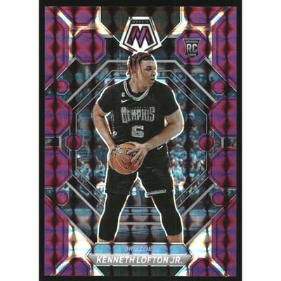 2022-23 Panini Mosaic Mosaic Purple #250 Kenneth Lofton Jr.