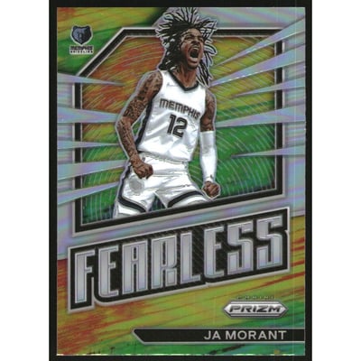 2022-23 Panini Prizm Fearless Prizms Silver #8 Ja Morant