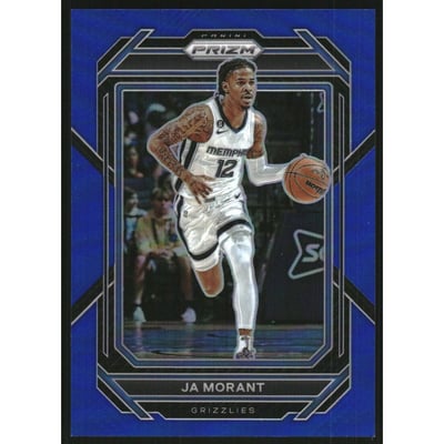2022-23 Panini Prizm Prizms Blue #200 Ja Morant
