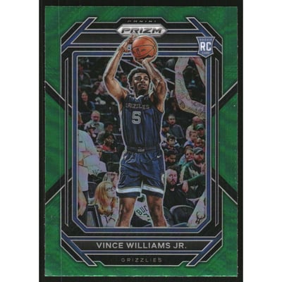 2022-23 Panini Prizm Prizms Green #255 Vince Williams Jr.