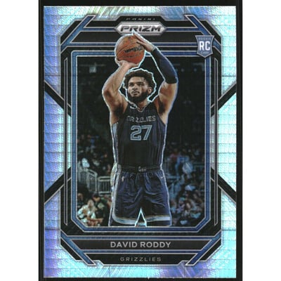 2022-23 Panini Prizm Prizms Hyper #261 David Roddy