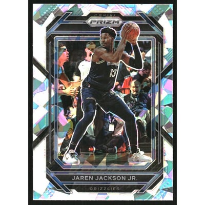2022-23 Panini Prizm Prizms Ice #206 Jaren Jackson Jr.