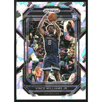 2022-23 Panini Prizm Prizms Ice #255 Vince Williams Jr.