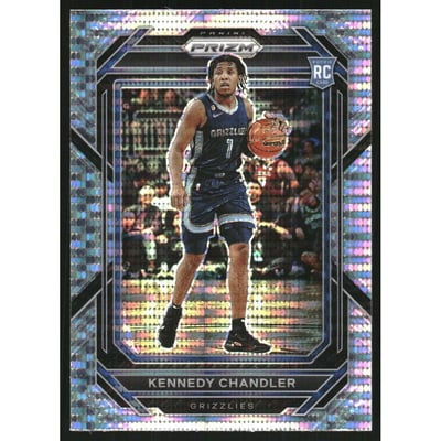 2022-23 Panini Prizm Prizms Pulsar #235 Kennedy Chandler