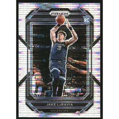 2022-23 Panini Prizm Prizms Pulsar #244 Jake LaRavia