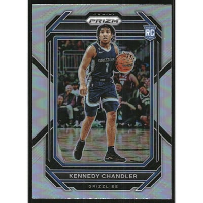 2022-23 Panini Prizm Prizms Silver #235 Kennedy Chandler