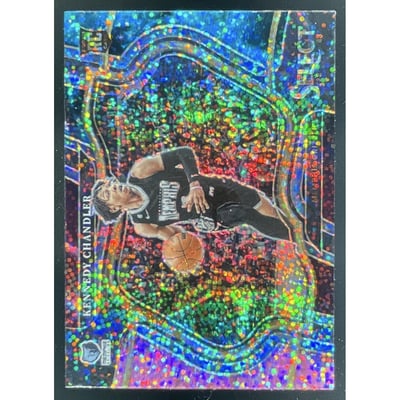 2022-23 Panini Select Cosmic Prizm SSP #288 Kennedy Chandler RC Courtside