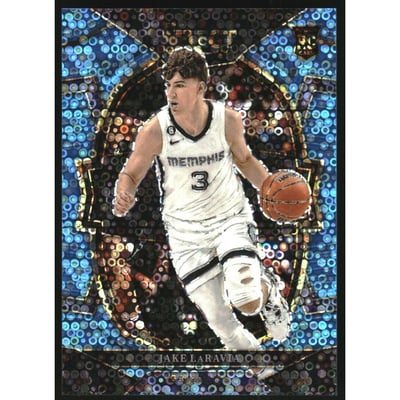2022-23 Select Prizms Light Blue Disco #94 Jake LaRavia