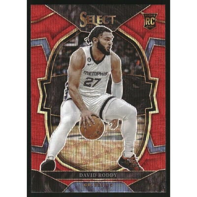 2022-23 Select Prizms Red Wave #78 David Roddy