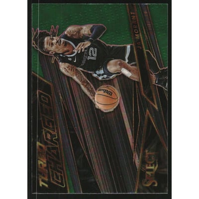 2022-23 Select Turbo Charged Green Prizms #9 Ja Morant