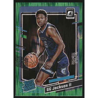 2023-24 Donruss Optic Green Shock #228 GG Jackson II RR