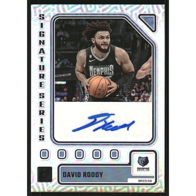 2023-24 Donruss Signature Series #79 David Roddy