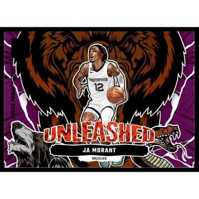 2023-24 Donruss Unleashed Press Proof Purple #6 Ja Morant