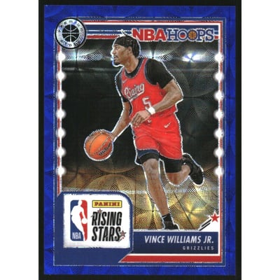 2023-24 Hoops Premium Stock Premium Blue Prizm #292 Vince Williams Jr.