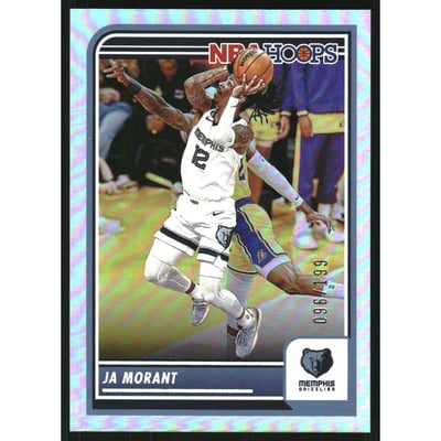 2023-24 Hoops Silver #23 Ja Morant
