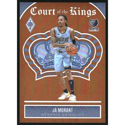 2023-24 Panini Phoenix Court of the Kings Orange #3 Ja Morant