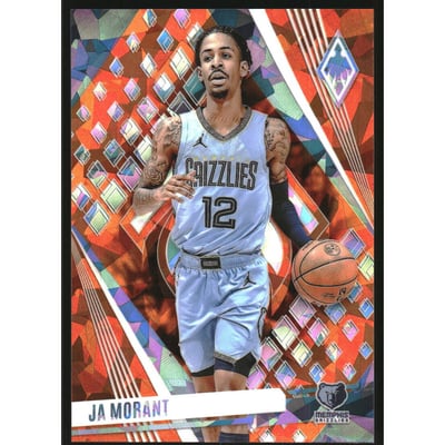 2023-24 Panini Phoenix Orange Ice #35 Ja Morant